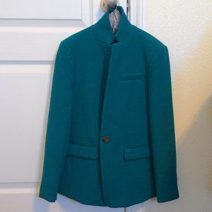 J. Crew regent Blazer size 2 forest green